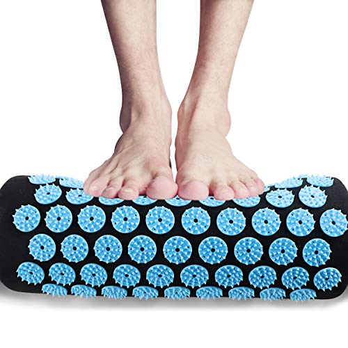 TOPNEW Mat and Pillow Set for Back and Neck Pain Relif Muscle Relaxation Bed ...