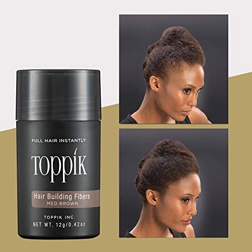 Toppik Hair Building Fibers, Medium Brown 12g