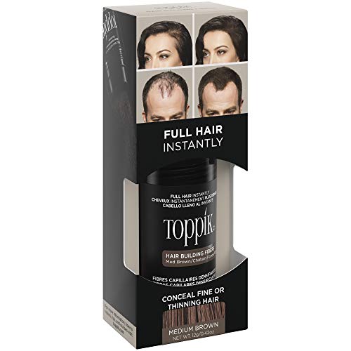 Toppik Hair Building Fibers, Medium Brown 12g