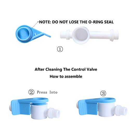 TopQuaFocus Enema Bucket Kit Plastic Enema Bucket for Cover Colon Cleansing 2...