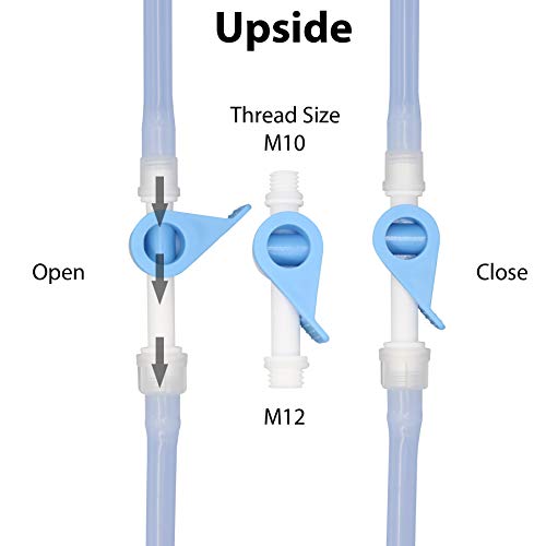 TopQuaFocus Enema Bucket Kit Plastic Enema Bucket for Cover Colon Cleansing 2...