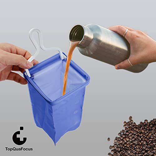 TopQuaFocus Home Enema Kit Coffee Enema Bag Kit for Colon Cleansing 2 Quart (...