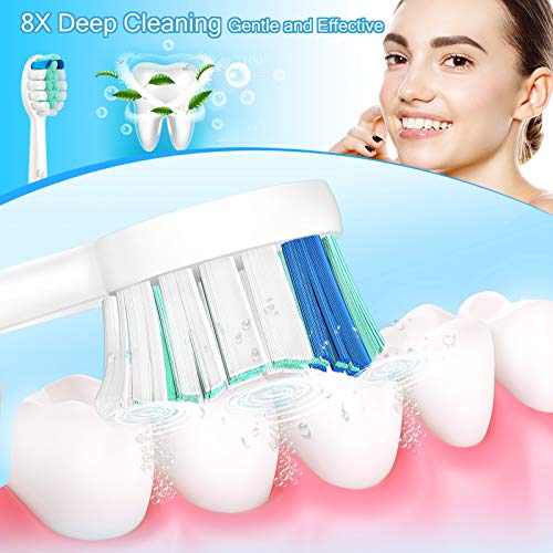 Toptheway Replacement Toothbrush Heads for Phillips Sonicare DiamondClean Pro...