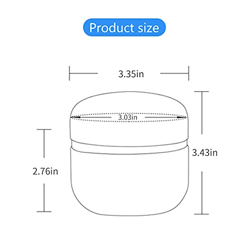 Topwon Powder Case with Powder Puff for Body Powder Container Dusting Powder ...