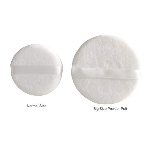 Topwon Powder Puff for Body Baby - Extra Large Jumbo Size Body Powder Puff Du...