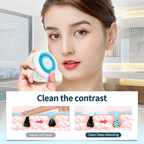 TOPyothDPH Facial Cleansing Brush Heads Replacements,6PCS Replacements Facial...