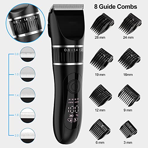 TORYO Hair Clippers for Men, Professional Clippers for Hair Cutting Beard Tri...