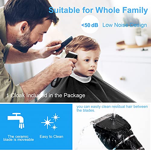 TORYO Hair Clippers for Men, Professional Clippers for Hair Cutting Beard Tri...