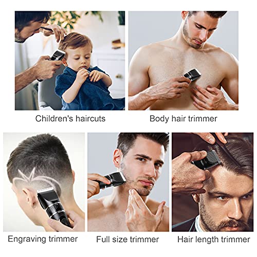 TORYO Hair Clippers for Men, Professional Clippers for Hair Cutting Beard Tri...
