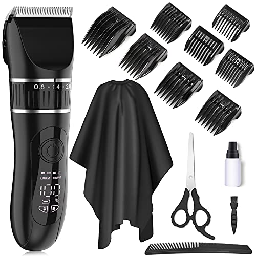 TORYO Hair Clippers for Men, Professional Clippers for Hair Cutting Beard Tri...