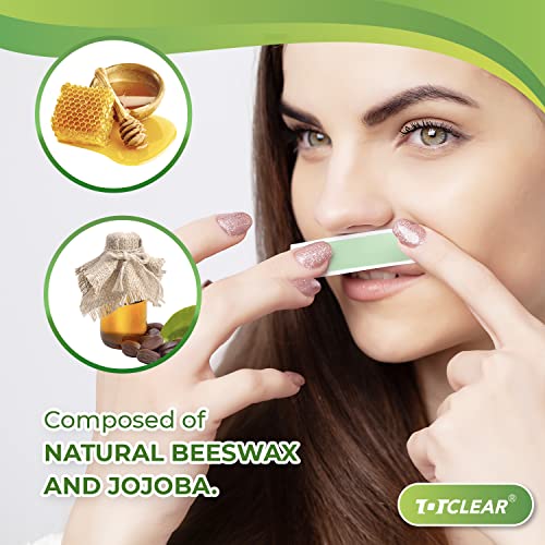 TOTCLEAR Facial Wax Strips, Bikini Hair Removal For Women At Home Waxing Kit ...