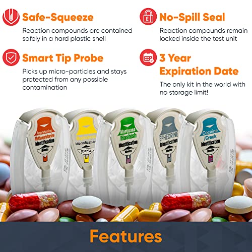 Touch&Know Fentanyl Drug Test Kit - Fentanyl Drug Identification Test Kit wit...