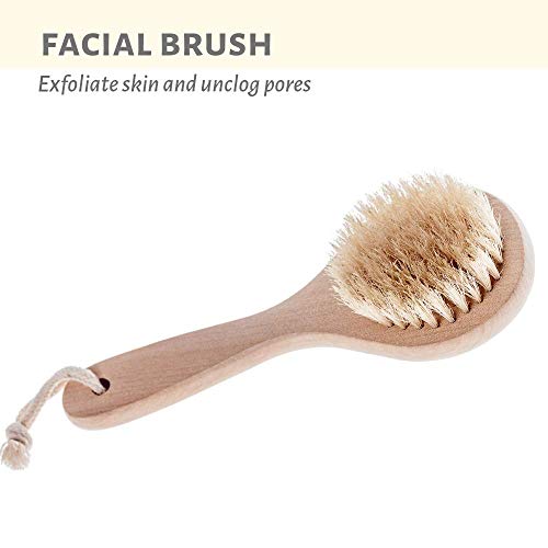 Touch Me 3 Set Body Brush Set - Long Wooden Dry Bath Body Back Brush, Contour...