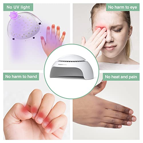 Nail Dryer for Kids Teens Beginners by TOUCHBeauty, Safe Nail Dryer for Regul...