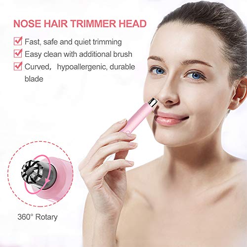 TOUCHBeauty Hair Trimmer for Face Eyebrow Nose Ear Body Hair Trimming, All in...
