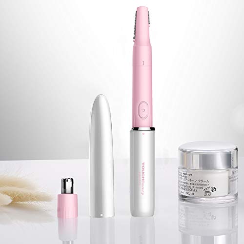 TOUCHBeauty Hair Trimmer for Face Eyebrow Nose Ear Body Hair Trimming, All in...