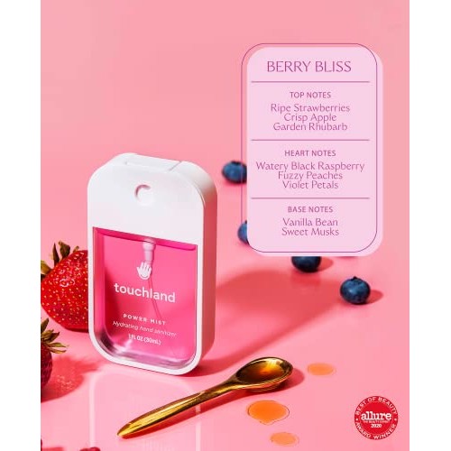 Touchland Power Mist Hydrating Hand Sanitizer Spray | Top 5 Bundle (Applelici...