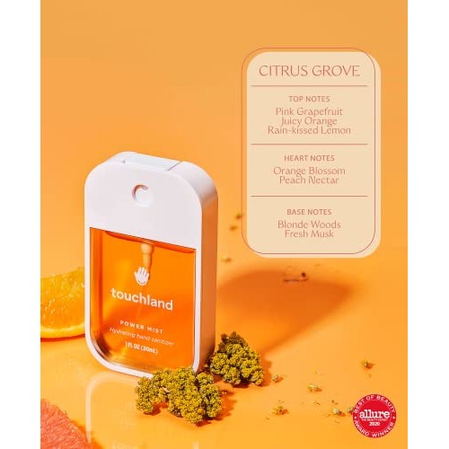Touchland Power Mist Hydrating Hand Sanitizer Spray | Top 5 Bundle (Applelici...