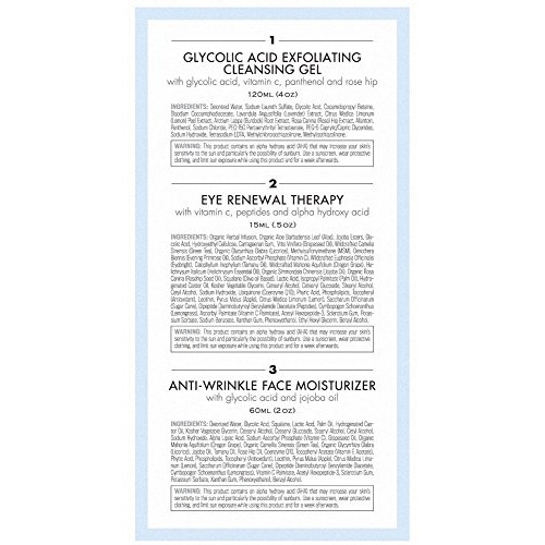 Anti Aging Skin Care Kits for Him or Her Valentine's Day Gift: Face Care Set:...