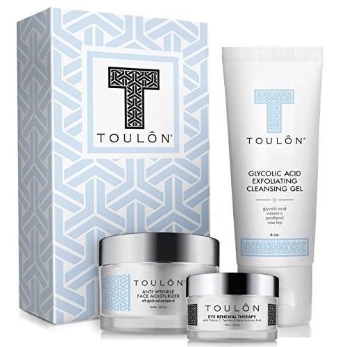 Anti Aging Skin Care Kits for Him or Her Valentine's Day Gift: Face Care Set:...