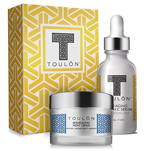 Vitamin C Anti Aging Skin Care Kits; Women Beauty Gifts: Vitamin C Serum with...