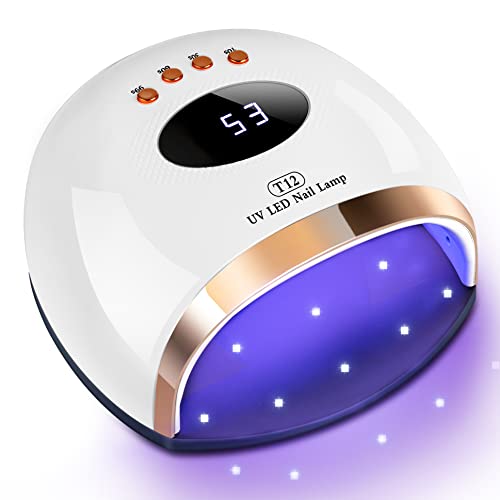 UV LED Gel Nail Lamp 158W UV Light for Nails Fast Nail Dryer for Gel Polish w...