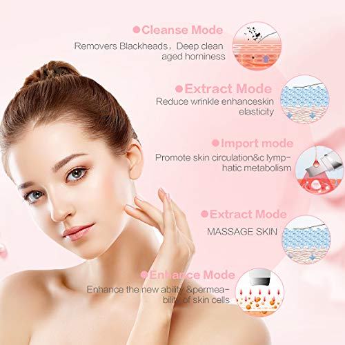 Skin Scrubber,Blackhead Remover Pore Cleaner Skin Scrubber (White)