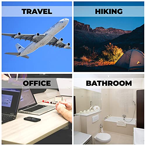 Trail Essentials Feminine Personal Disposal Bags Refill Pack- Black Opaque Ba...