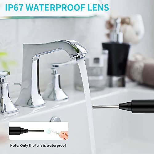 Trandpter Ear Wax Removal, Ear Cleaner Ear Wax Removal Tool, 1296P HD Ear Cam...