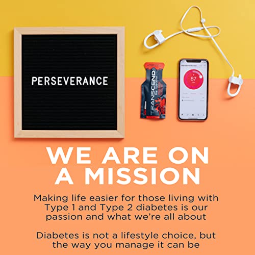 Transcend Glucose Gel Packs - Strawberry - 15 Pack (1.1oz Each) - FSA/HSA Eli...