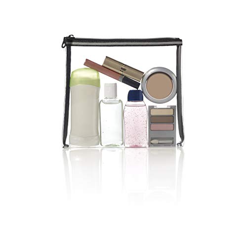 Travel Smart by Conair Clear Sundry Bag, Black Trim