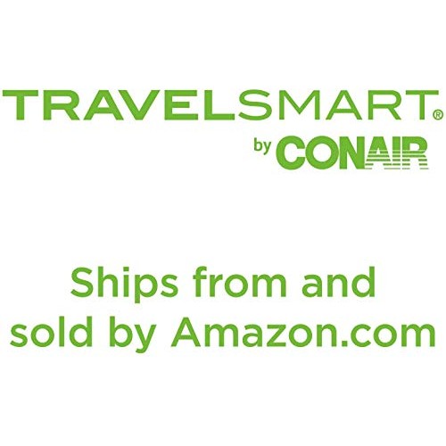 Travel Smart by Conair Clear Sundry Bag, Black Trim