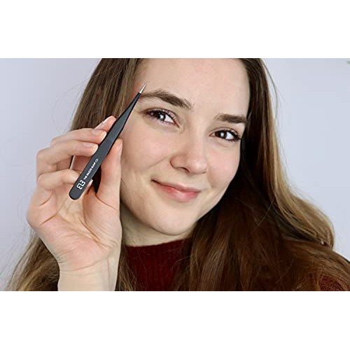 Tweezers For Ingrown Hair By The Razor Bump Co. | Sharp, Stainless Steel, Sur...