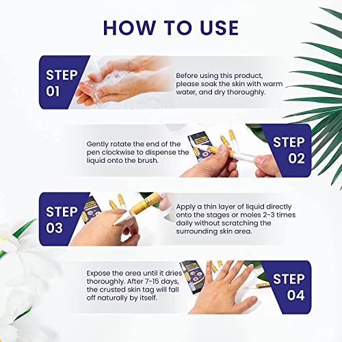 Skin Tag Remover with Advanced Formula: Safe and Effective, Convenient to Use...