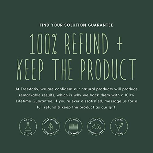 TreeActiv 4-Step Acne Treatment Kit | Sulfur Face Wash Exfoliant, Salicylic A...