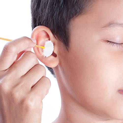 8 Pcs Bamboo Ear Cleaner Ear Picker Ear Cleaning Spoon Cute Doll Goose Feathe...