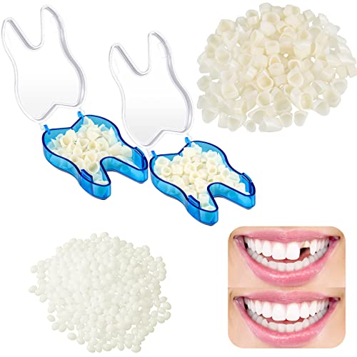 Fake Teeth for Missing Teeth Temporary Tooth Replacement Repair Kit Temp Toot...
