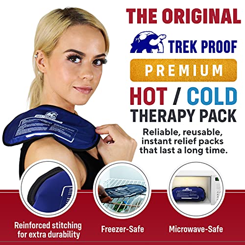 Ice Pack - Hot and Cold Therapy - Gel ice Packs for Injuries Reusable Gel Pac...