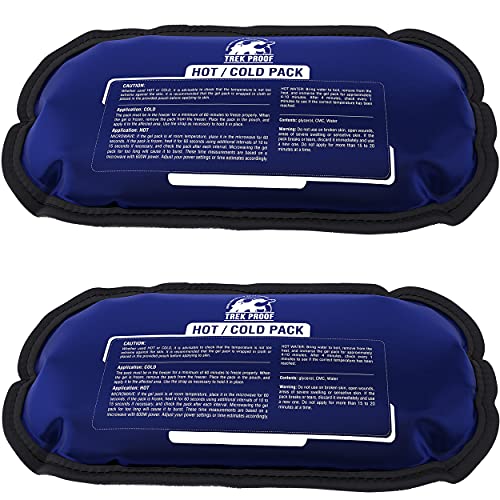 Ice Pack - Hot and Cold Therapy - Gel ice Packs for Injuries Reusable Gel Pac...