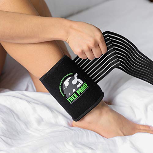 Ice Pack with wrap - Hot and Cold Therapy Reusable Gel Ice Pack Helps Allevia...