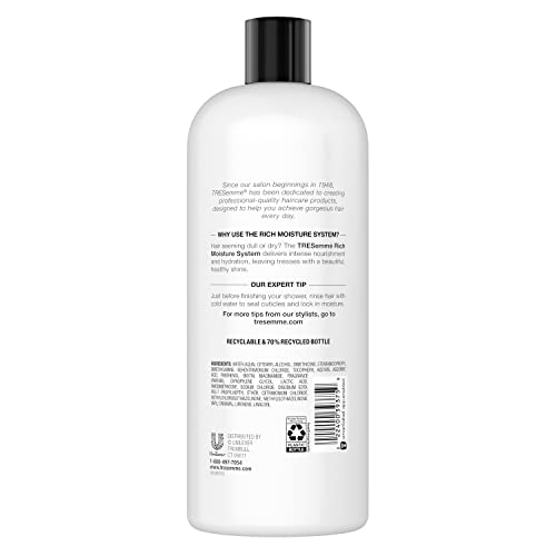 TRESemmé Rich Moisture Conditioner for Dry Hair Rich Moisture Hydrating Condi...