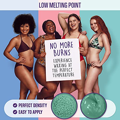 Tress Wellness Hard Wax Beans Wax Beads 21oz - Painless Coarse Hair Removal -...