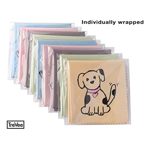 TreVee Microfiber Cleaning Cloth - Microfiber Cloth Fabric Cleaner for Polish...