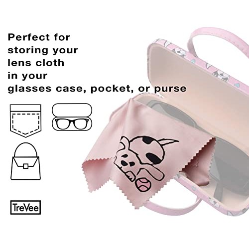 TreVee Microfiber Cleaning Cloth - Microfiber Cloth Fabric Cleaner for Polish...