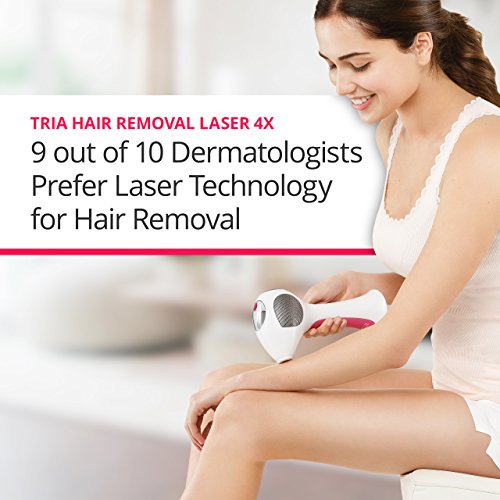 Tria Beauty Laser Hair Removal Device 4X - Cordless at Home Laser Hair Remova...