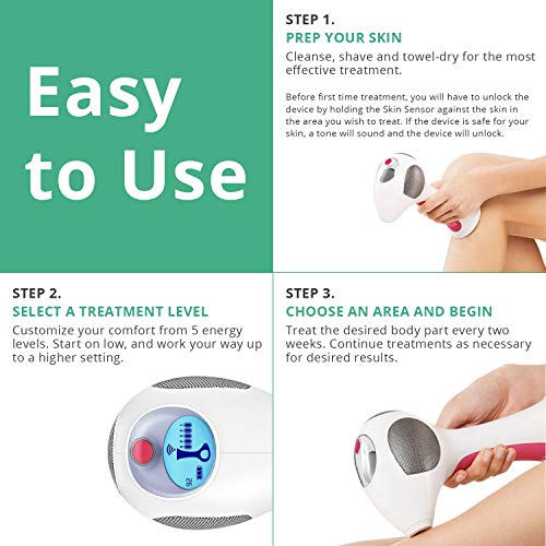 Tria Beauty Laser Hair Removal Device 4X - Cordless at Home Laser Hair Remova...