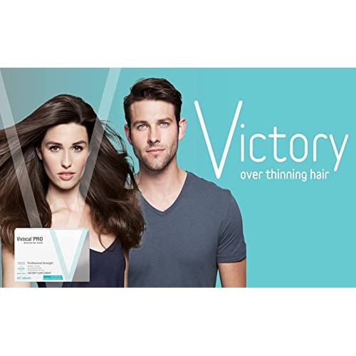 Professional Strength Hair Growth Supplement Tablets 180 Tablets & Viviscal P...