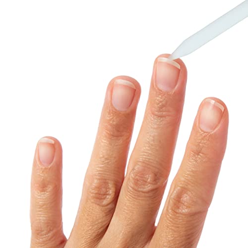 TRIM Dual Ended Glass Cuticle Tool with Storage Case – Gently Removes Cuticle...