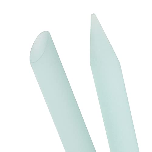 TRIM Dual Ended Glass Cuticle Tool with Storage Case – Gently Removes Cuticle...