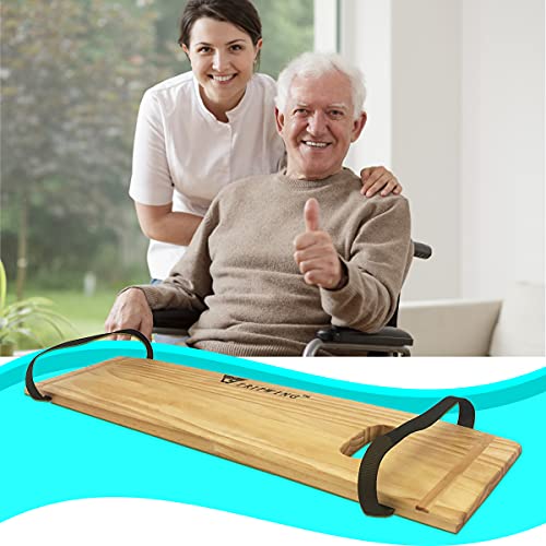 TripWing Transfer Board with Wooden Tenon Design and with Handles On Both Sid...